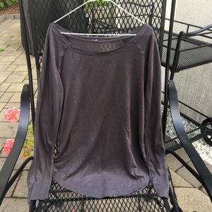 Lululemon gray Emerald long sleeve